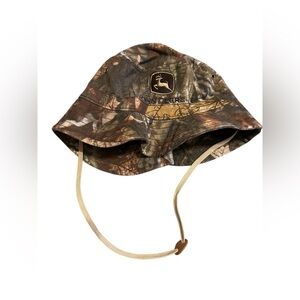John Deere Green and Brown Hat Durable Outdoor Accessory
